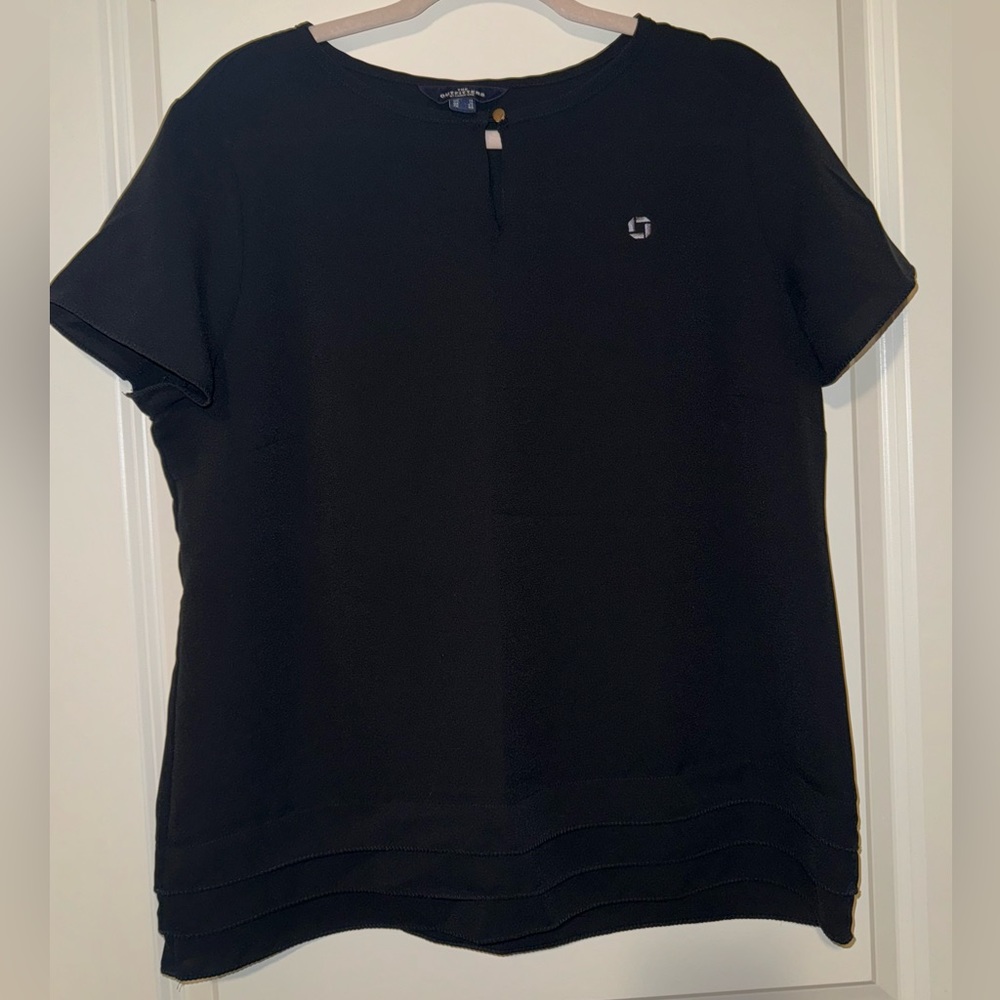 Chase Uniform Ruffle Bottom Blouse 14